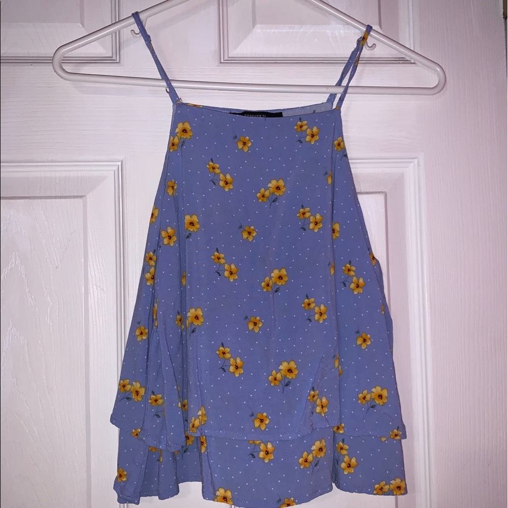 Adorable forever 21 floral top